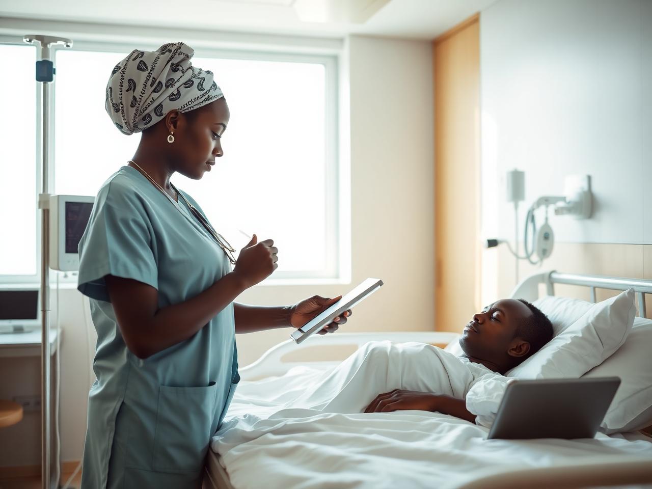 Gestion connectée des lits d'hospitalisation